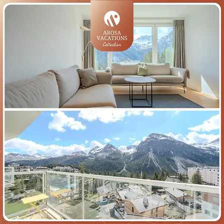 Viktoria A44 By Vacations, Exklusives App Im Zentrum Mit Privater Garage & Panoramablick * Arosa