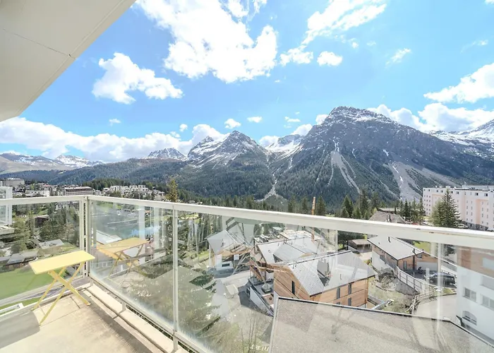 Viktoria A44 By Vacations, Exklusives App Im Zentrum Mit Privater Garage & Panoramablick * Arosa